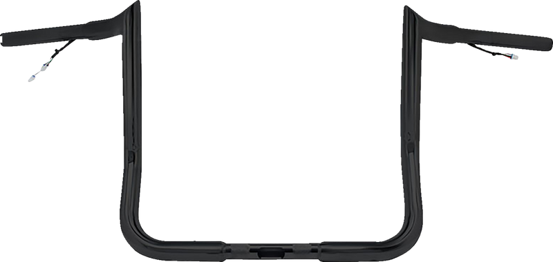 PAUL YAFFE BAGGER NATION Handlebar - Monkey Bar - Pre-Wired - 10" - Black PYO:MBBPW-10 B