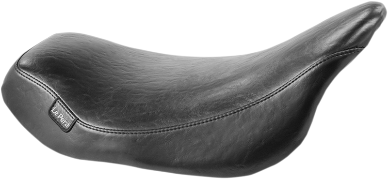 LE PERA Streaker Solo Seat - Smooth - Black - Touring '08-'23