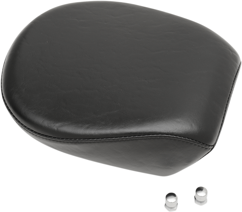 LE PERA Bare Bones Pillion Pad - Deluxe - Smooth - Black - Touring '02-'07