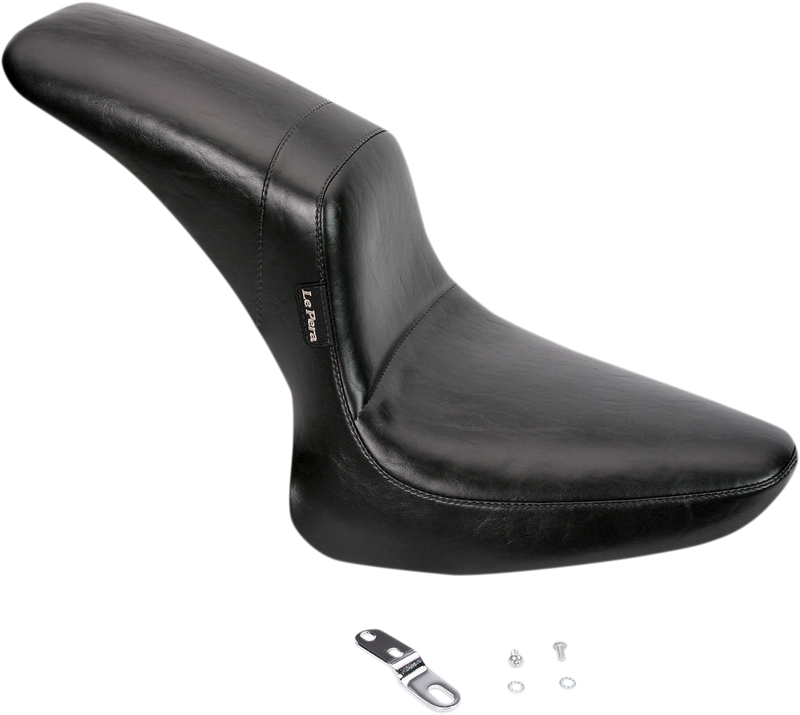 LE PERA Daytona Sport Seat - Smooth - Black - Softail '06-'17