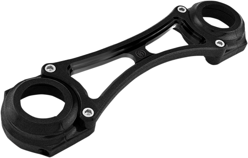 PERFORMANCE MACHINE (PM) Fork Brace - 49 mm - Black - '06-'17 Dyna