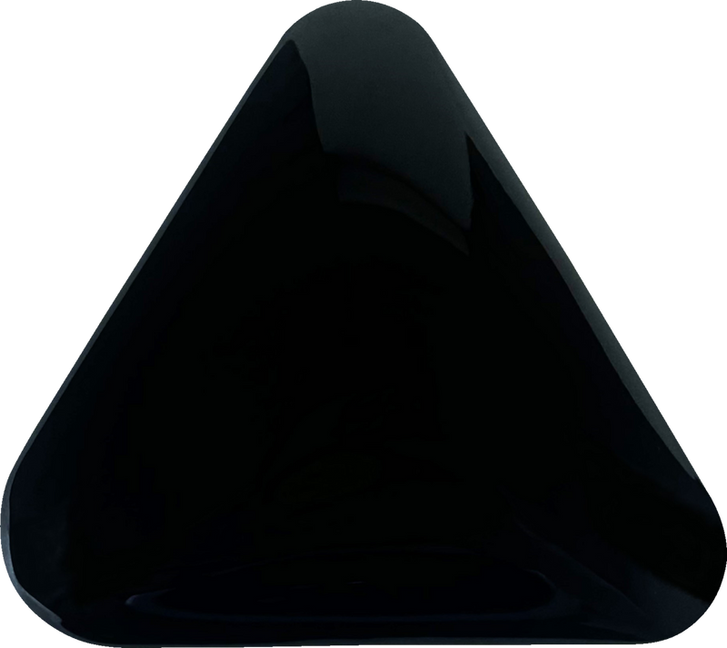 CUSTOM DYNAMICS Fender 3-Hole Cover - Rear - Black