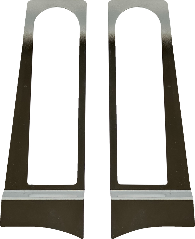 CUSTOM DYNAMICS Fender Support Bolt Covers - Chrome