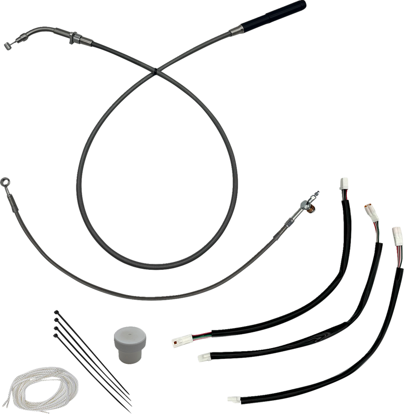 FAT BAGGERS INC. EZ Install Kit - +4" - FLHX/SE - Braided 149012