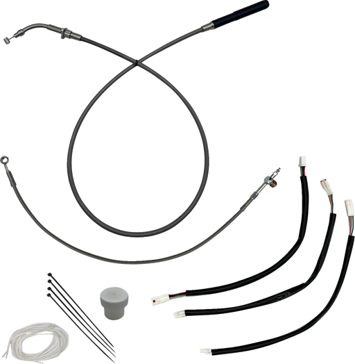 FAT BAGGERS INC. EZ Install Kit - +4" - FLHX/SE - Braided 149012