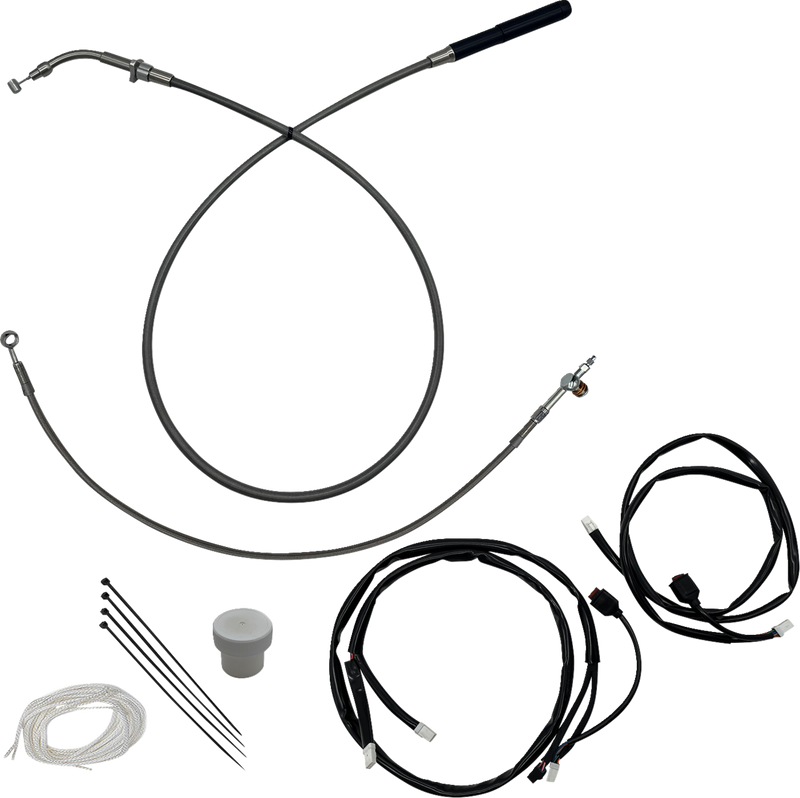 FAT BAGGERS INC. EZ Install Kit - +8" - FLHX/SE - Braided 149016