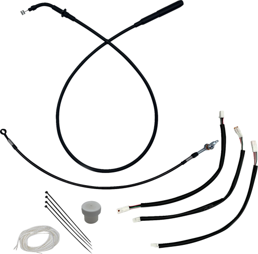 FAT BAGGERS INC. EZ Install Kit - +4" - FLHX/SE - Black 149012-B