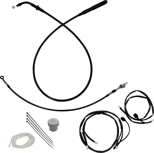 FAT BAGGERS INC. EZ Install Kit - +6" - FLHX/SE - Black 149014-B