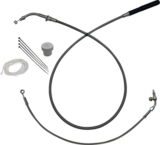 FAT BAGGERS INC. EZ Install Kit - +4" - FLTR/SE - Braided 149914