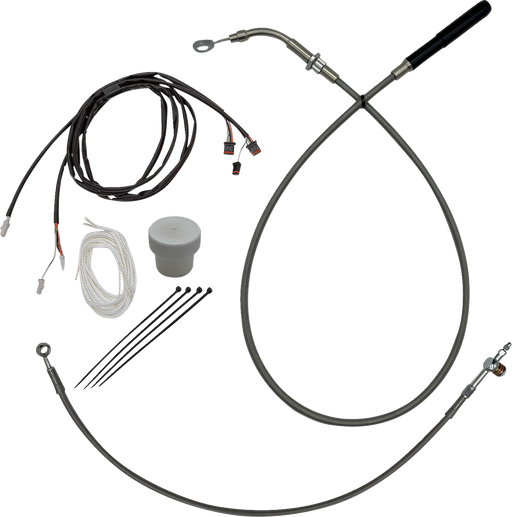 FAT BAGGERS INC. EZ Install Kit - +8" - FLHT, FLHX - Braided 119016