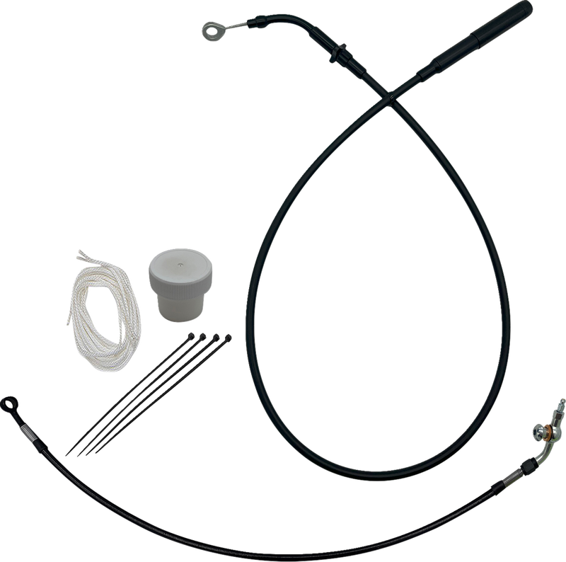 FAT BAGGERS INC. EZ Install Kit - +4" - '21-'25 FLTR - Black 119914-B