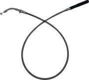 FAT BAGGERS INC. EZ Install Upper Clutch Cable - FLHX/FLTR SE - Stock - Braided Stainless Steel 108000