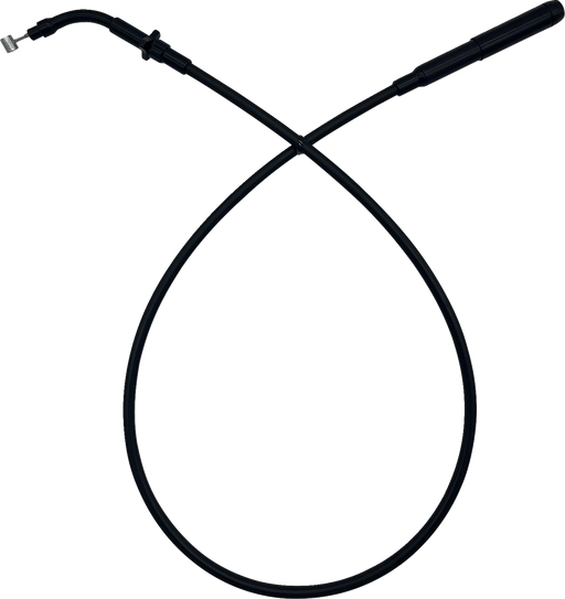 FAT BAGGERS INC. EZ Install Upper Clutch Cable - FLHX/FLTR SE - Stock - Black Vinyl 108000-B