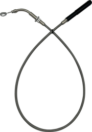 FAT BAGGERS INC. EZ Install Upper Clutch Cable - FLTR/FLHX '21-'23 - +2" - Braided Stainless Steel 118002