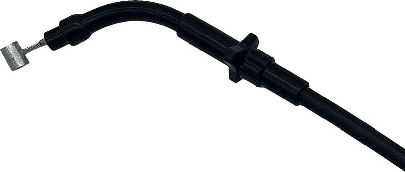 FAT BAGGERS INC. EZ Install Upper Clutch Cable - FLHX/FLTR SE - +6" - Black Vinyl 108006-B