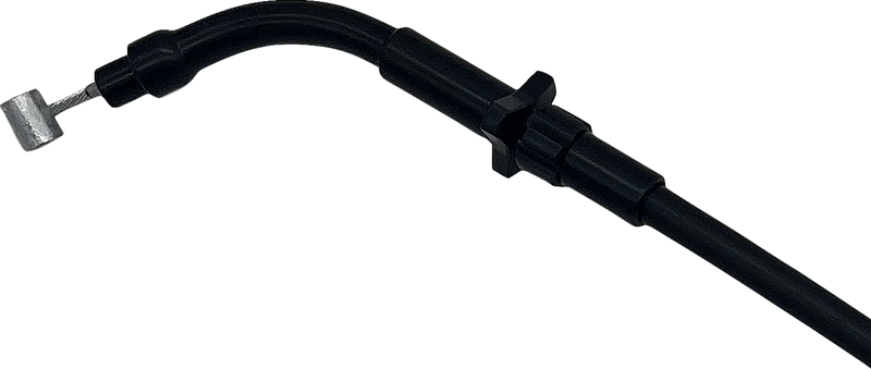 FAT BAGGERS INC. EZ Install Upper Clutch Cable - FLHX/FLTR SE - +10" - Black Vinyl 108010-B