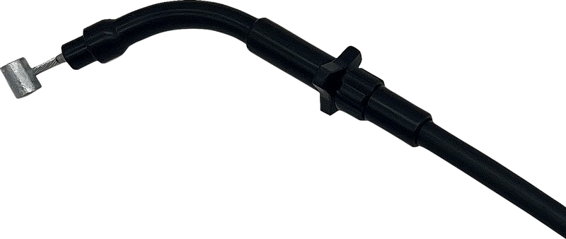 FAT BAGGERS INC. EZ Install Upper Clutch Cable - FLHX/FLTR SE - +4" - Black Vinyl 108004-B