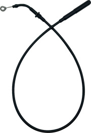 FAT BAGGERS INC. EZ Install Upper Clutch Cable - FLTR/FLHX '21-'23 - +2" - Black Vinyl 118002-B