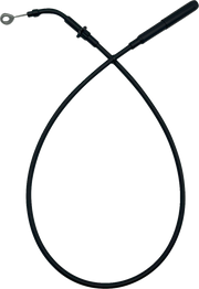 FAT BAGGERS INC. EZ Install Upper Clutch Cable - FLTR/FLHX '21-'23 - +6" - Black Vinyl 118006-B