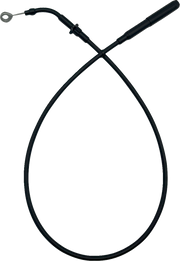 FAT BAGGERS INC. EZ Install Upper Clutch Cable - FLTR/FLHX '21-'23 - +8" - Black Vinyl 118008-B