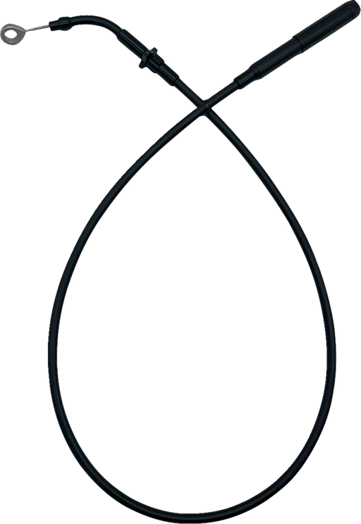 FAT BAGGERS INC. EZ Install Upper Clutch Cable - FLTR/FLHX '21-'23 - +8" - Black Vinyl 118008-B