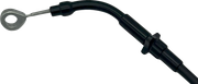 FAT BAGGERS INC. EZ Install Upper Clutch Cable - FLTR/FLHX '21-'23 - +4" - Black Vinyl 118004-B
