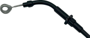 FAT BAGGERS INC. EZ Install Upper Clutch Cable - FLTR/FLHX '21-'23 - +6" - Black Vinyl 118006-B