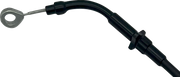 FAT BAGGERS INC. EZ Install Upper Clutch Cable - FLTR/FLHX '21-'23 - +10" - Black Vinyl 118010-B