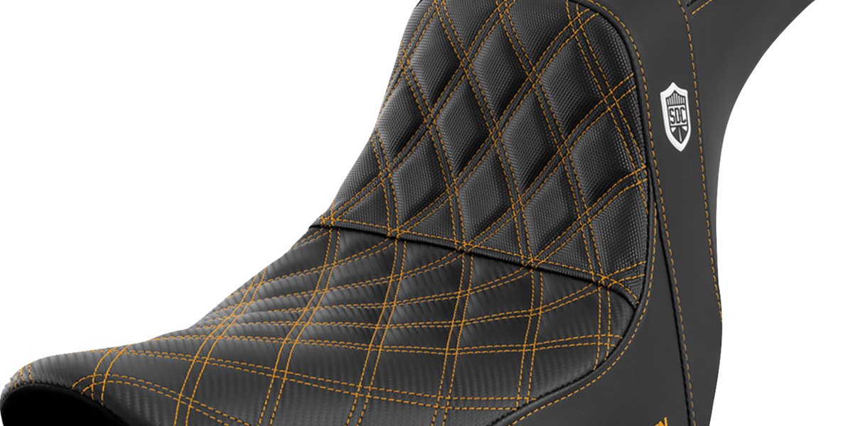 ストックマン　スタンド　STOCKMAN SADDLEMEN Pro Series SDC Performance Seat - w/o Backrest - Gold