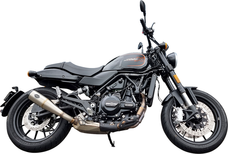 S&S CYCLE Grand National Slip-On Muffler - Brushed Stainless Steel - X*500