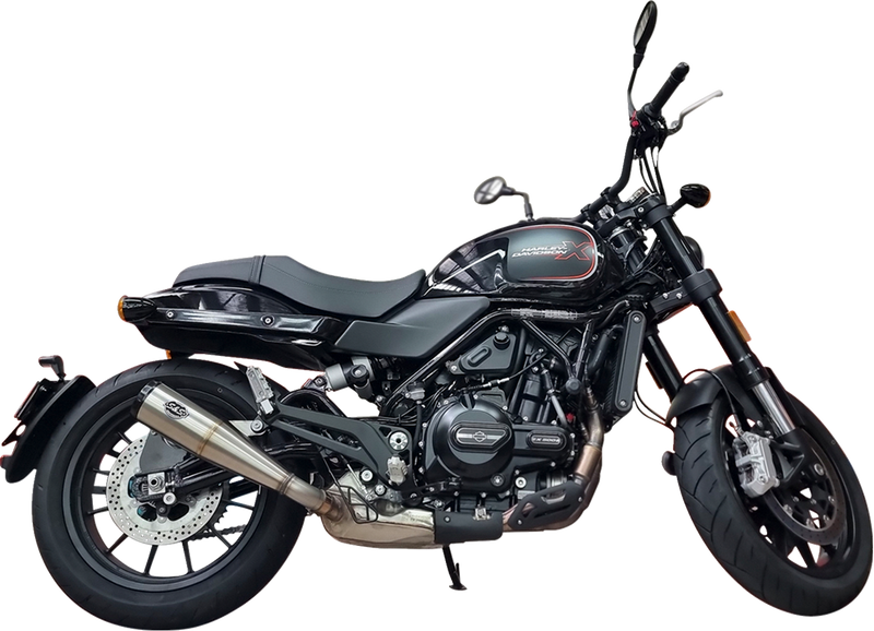 S&S CYCLE Grand National Slip-On Muffler - Brushed Stainless Steel - X*500