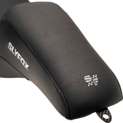 SLYFOX Drifter Seat - Gray Logo - Smooth Vinyl - Carbon Fiber - FL '08-'23 0801-1615