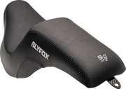 SLYFOX Lowrider Drifter Seat - Gray Logo - Smooth Vinyl - Carbon Fiber - FXLR/FLSB '18-'24 0802-1590