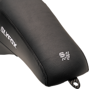 SLYFOX Drifter Seat - Gray Logo - Smooth Vinyl - Carbon Fiber - FL '97-'07 0801-1613