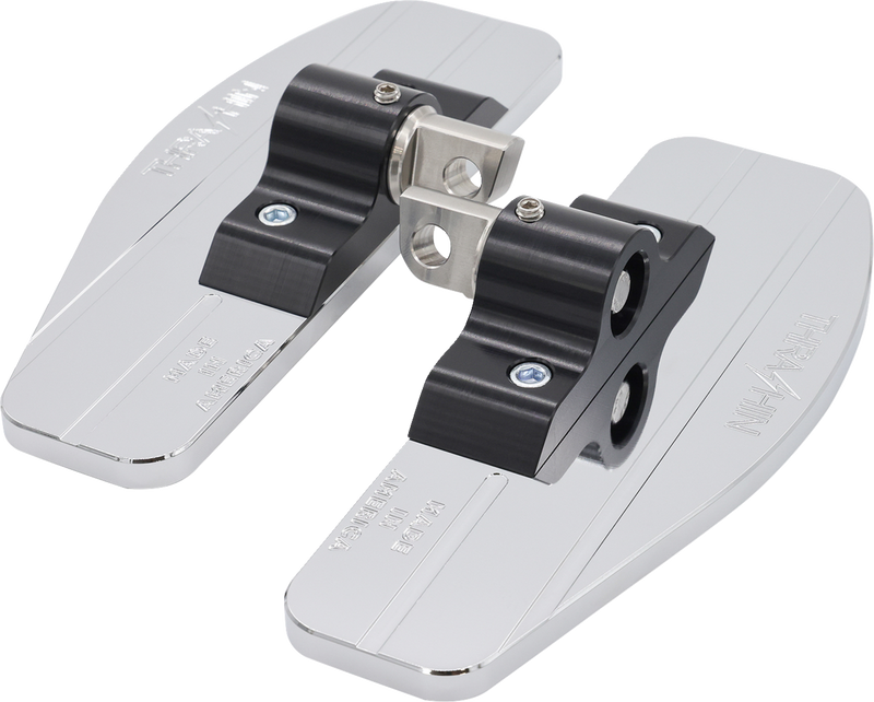 THRASHIN SUPPLY CO. Mini Floorboards - Chrome - '57-'19 Models