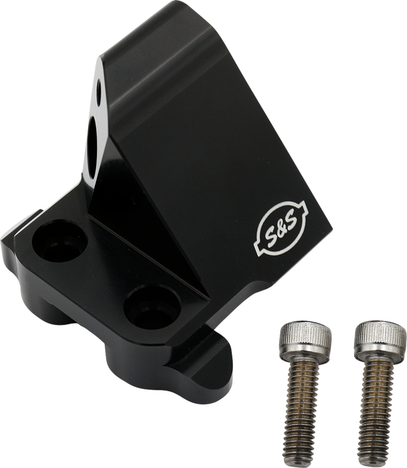 S&S CYCLE Replacement Fuel Rail Kit - Black - M8 Softail