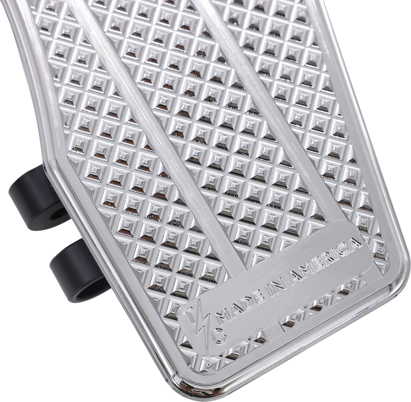 THRASHIN SUPPLY CO. Floorboards - Driver - Chrome TSC-2200-3