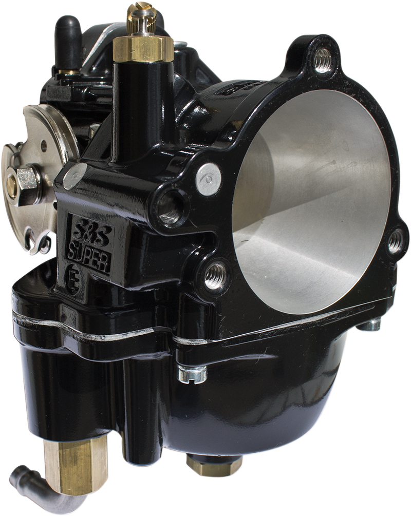 S&S CYCLE Super E Carburetor - Standard Bore - Black