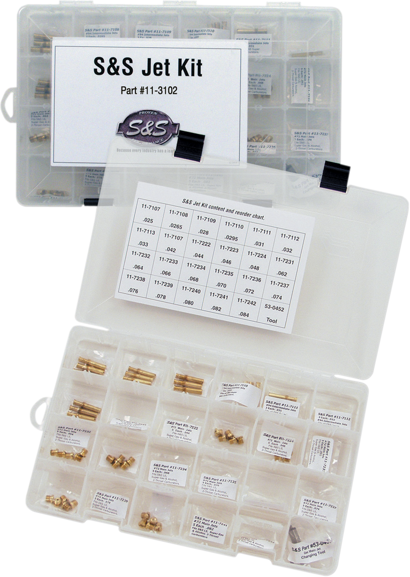 S&S CYCLE Dealer Carburetor Jet Kit