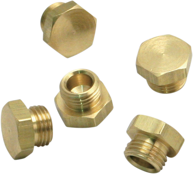 S&S CYCLE Float Bowl Plugs - Super B/E/G - 5 Pack