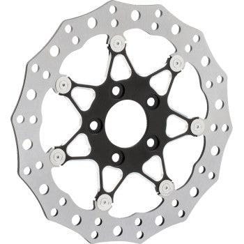 ARLEN NESS Two-Piece Floating Front Brake Rotor - Procross - 11.8" - Black