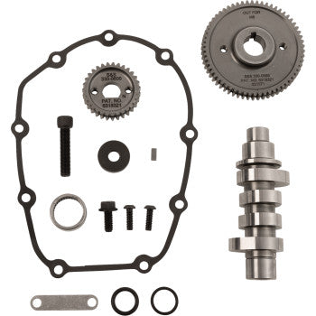 S&S CYCLE Camshaft Kit - HPT496 - Gear Drive - M8