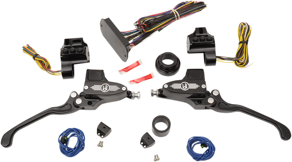 PERFORMANCE MACHINE Can-Bus Hand Control Kits - Softail / Dyna / XL ...