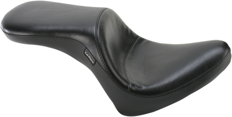 LE PERA Maverick Seat - without Backrest - Smooth - Black - Softail '84-'99