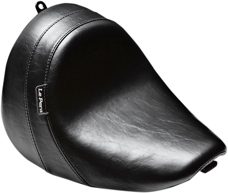 LE PERA Bare Bones Up-Front Solo Seat - Black - Softail '11-'15