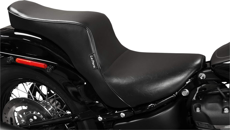 LE PERA Cherokee Seat - Smooth - Black - Softail '18-'23