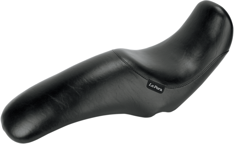 LE PERA Silhouette Up-Front Seat - Full-Length - Smooth - Black - Dyna '06-'17
