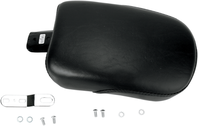 LE PERA Bare Bones Pillion Pad - Smooth - Black - Dyna '06-'17