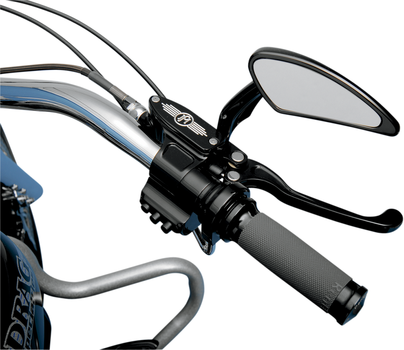 PERFORMANCE MACHINE (PM) Spacer - Left Side - Hydraulic Clutch - 1" Handlebars - Black