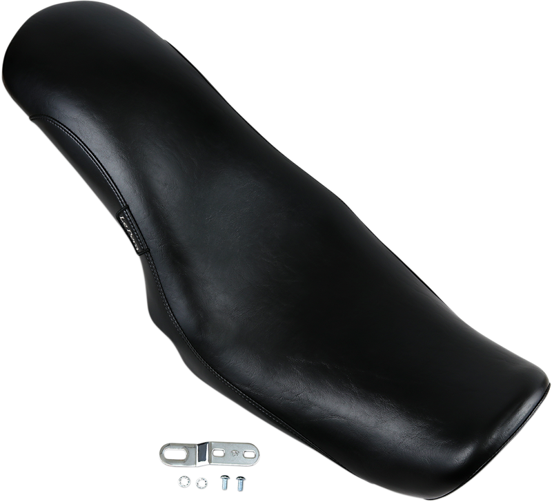 LE PERA King Cobra 2-Up Seat - Black -  Dyna '06-'17